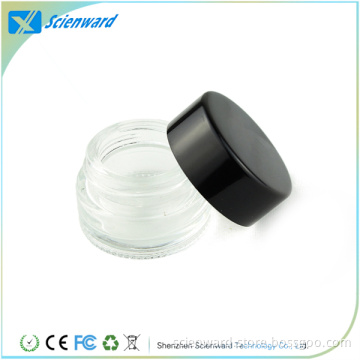High Quality Electronic Cigarette Glass Jar for Solid Smoke Oil